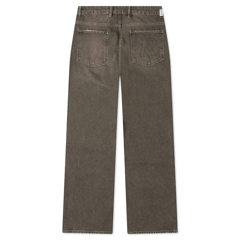 REPRESENT R3 BAGGY DENIM - WASHED OLIVE outlook