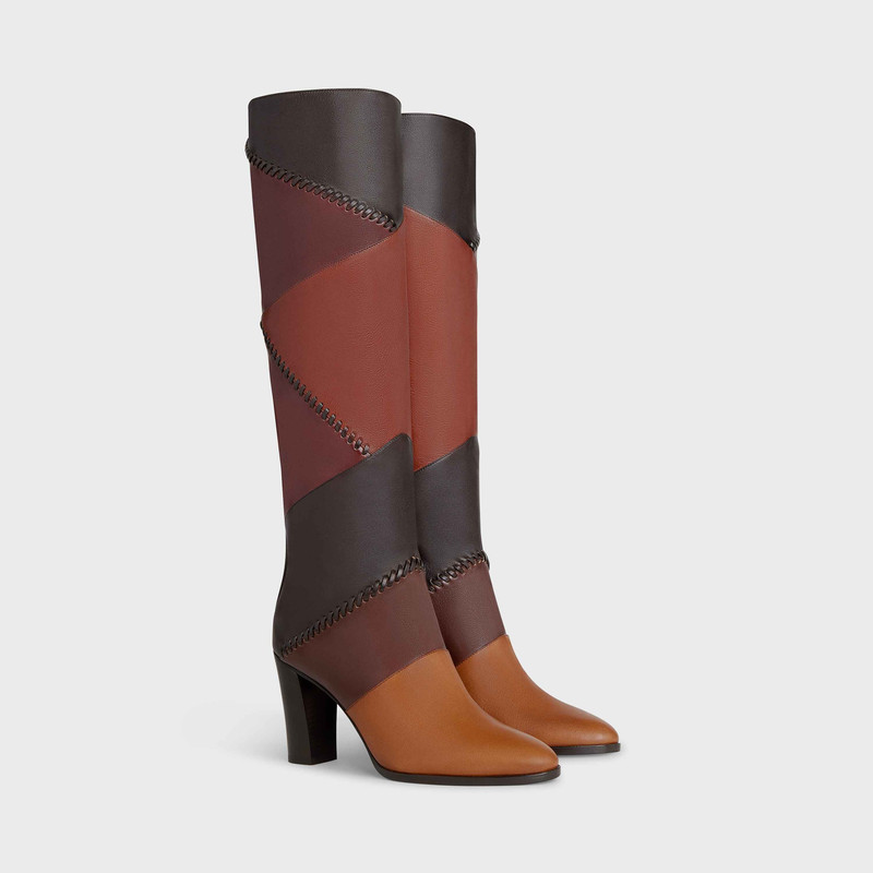 CELINE Claude Patchwork Boot in Calfskin outlook