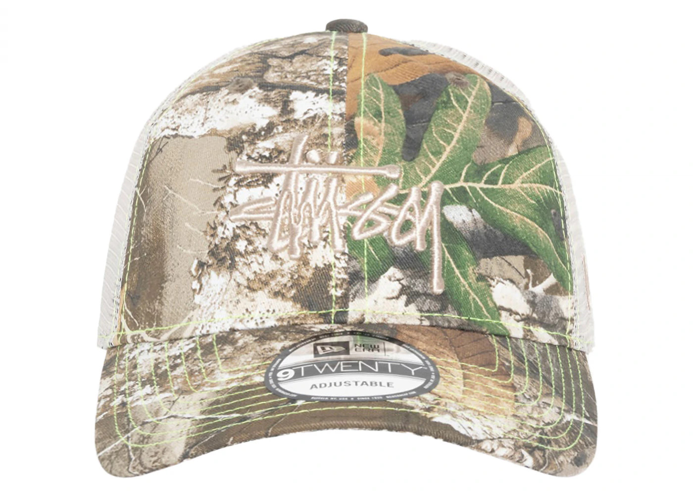 Stussy New Era 9Twenty Basic Trucker Real Tree Edge - 2
