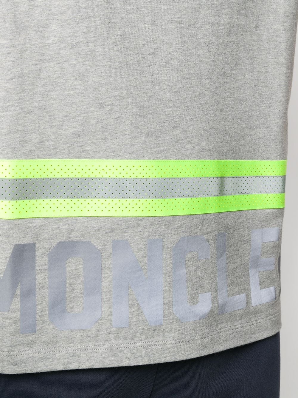 high vis logo print T-shirt - 5