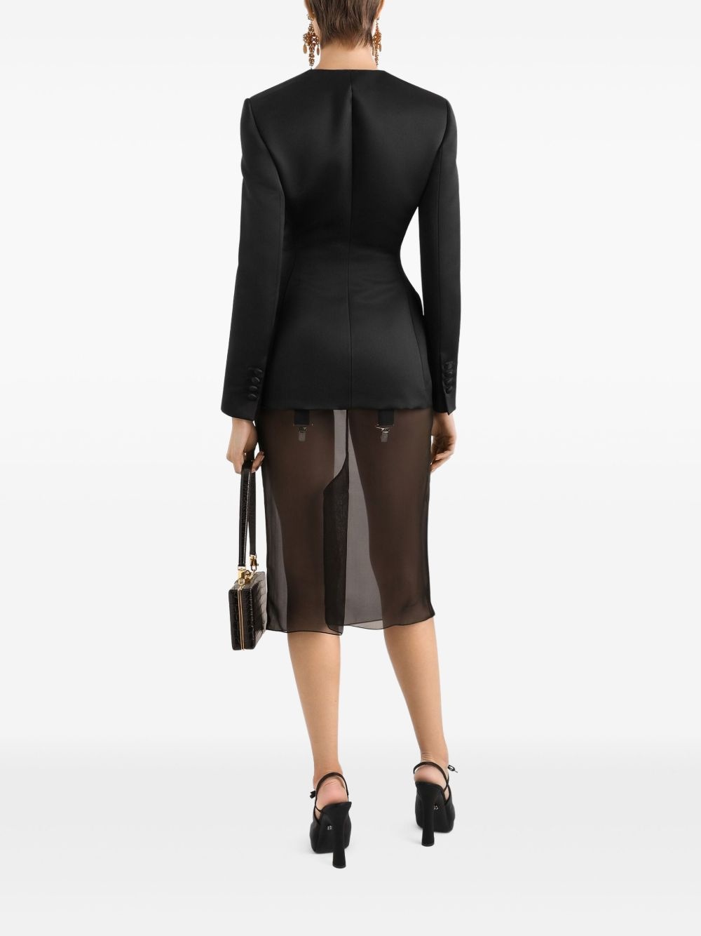 sculpted jacket - 3