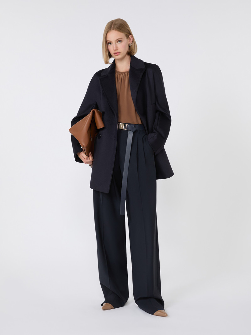 Max Mara SHEREE Double-breasted wool pea coat outlook