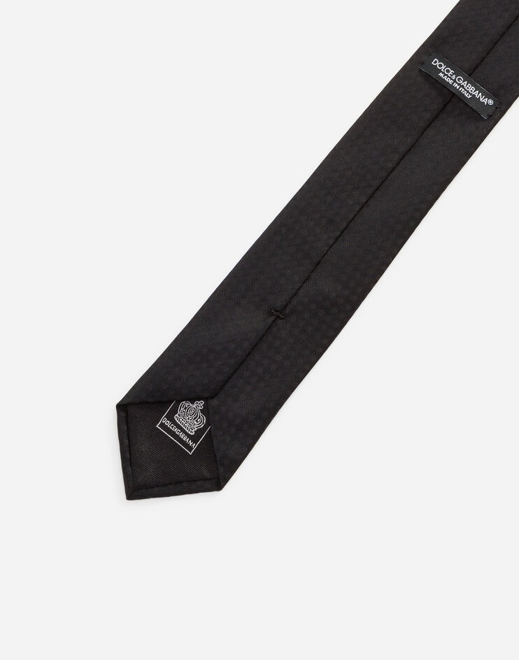 Jacquard face mask and tie set - 5