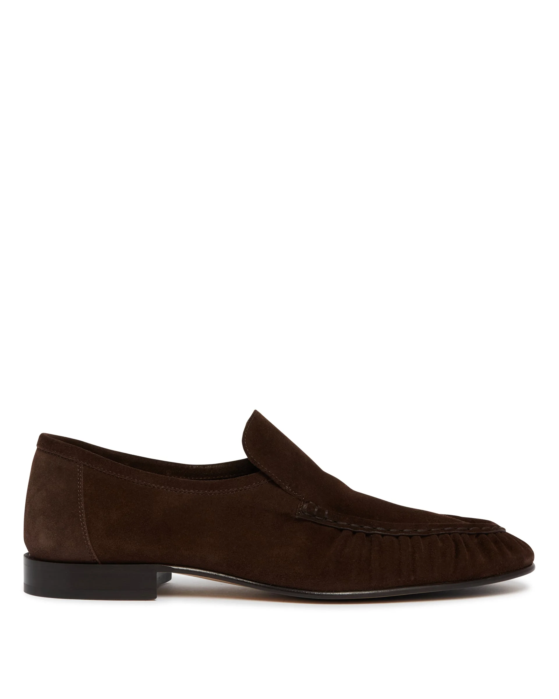 Brown Two Soft Loafers - 1