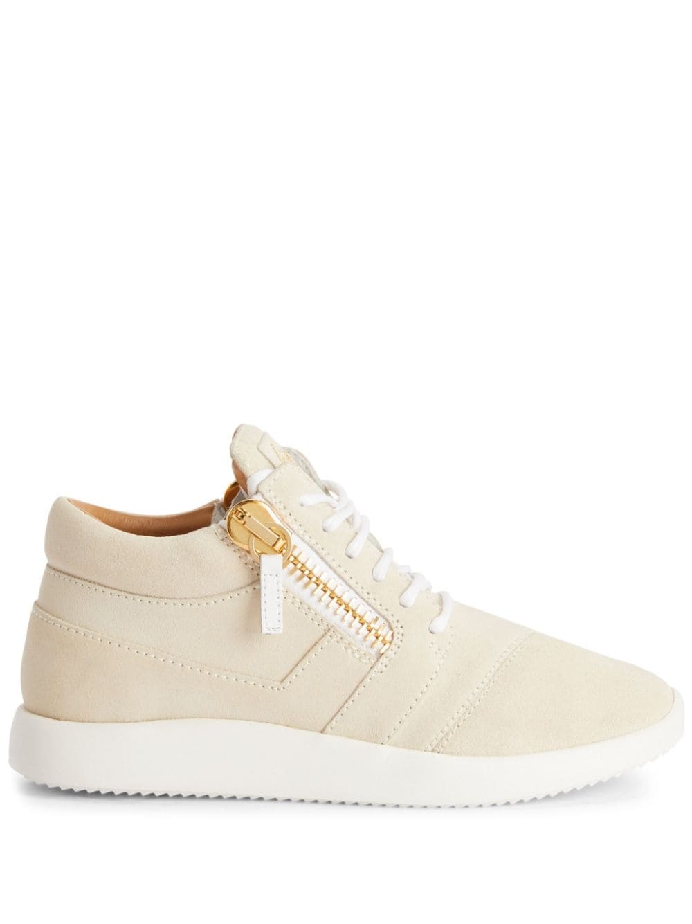 Runner high-top panelled sneakers - 1