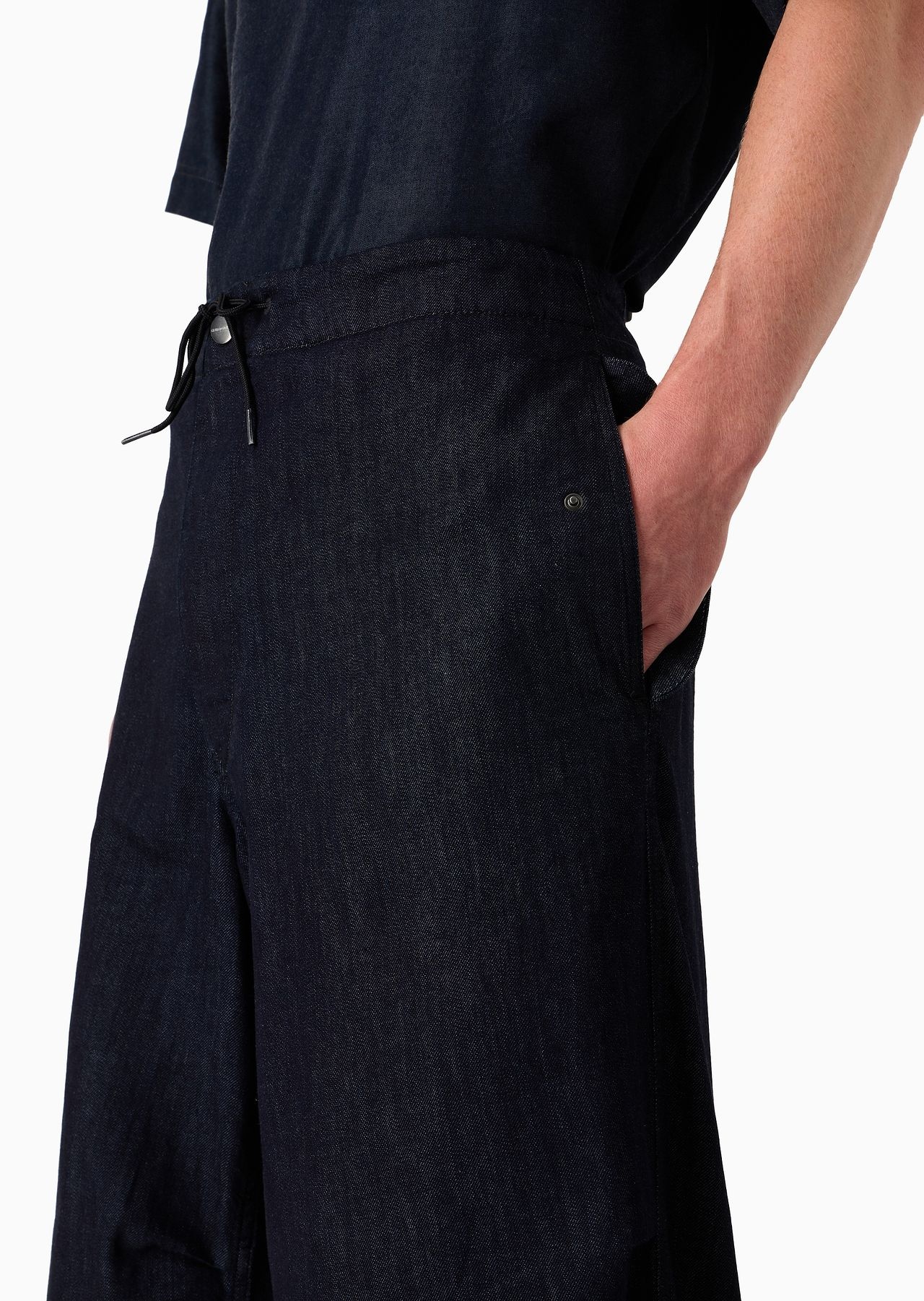 ASV Denim Collection oversized cotton denim trousers - 5