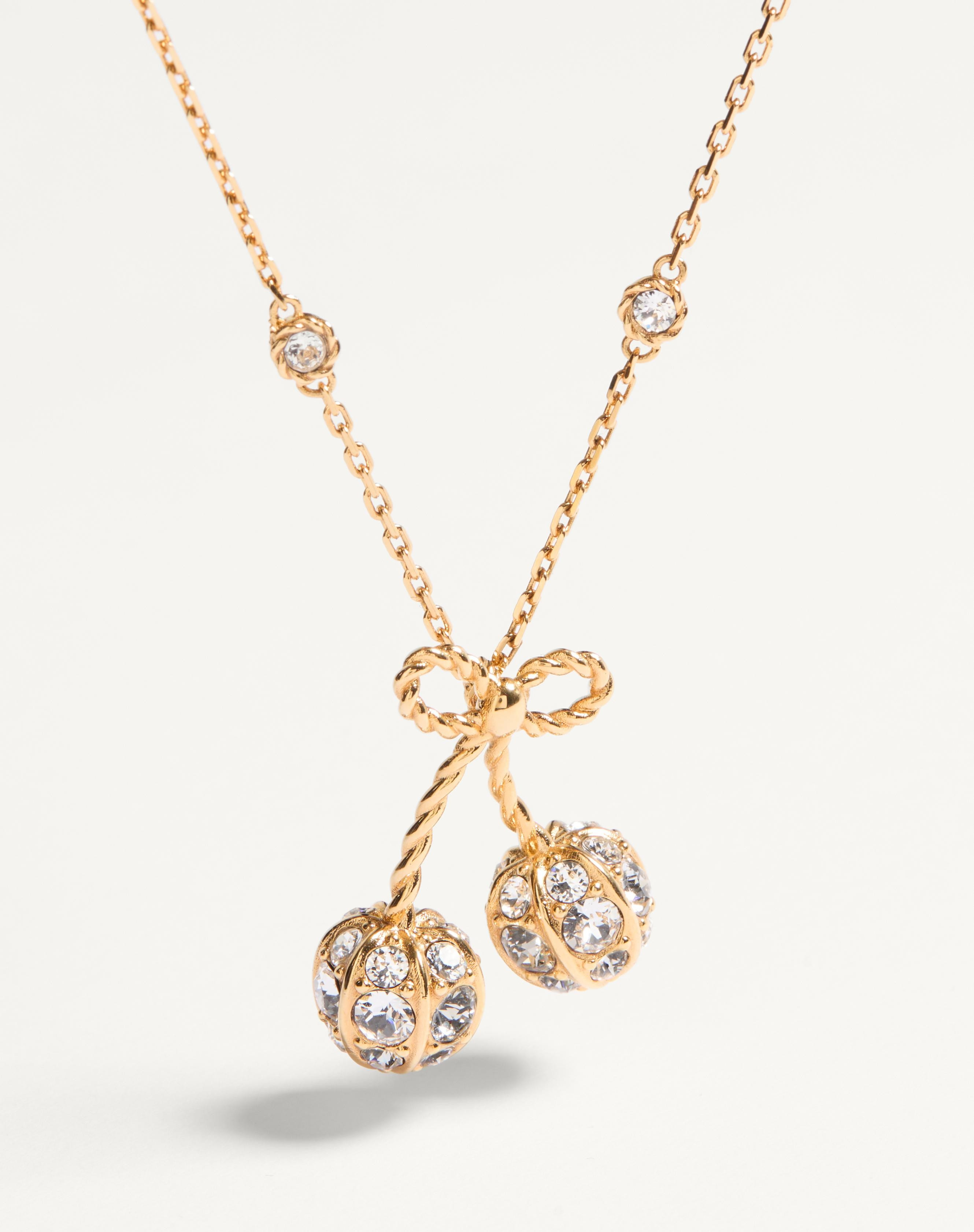 CHERRYFIC NECKLACE IN METAL AND SWAROVSKI® CRYSTALS - 4