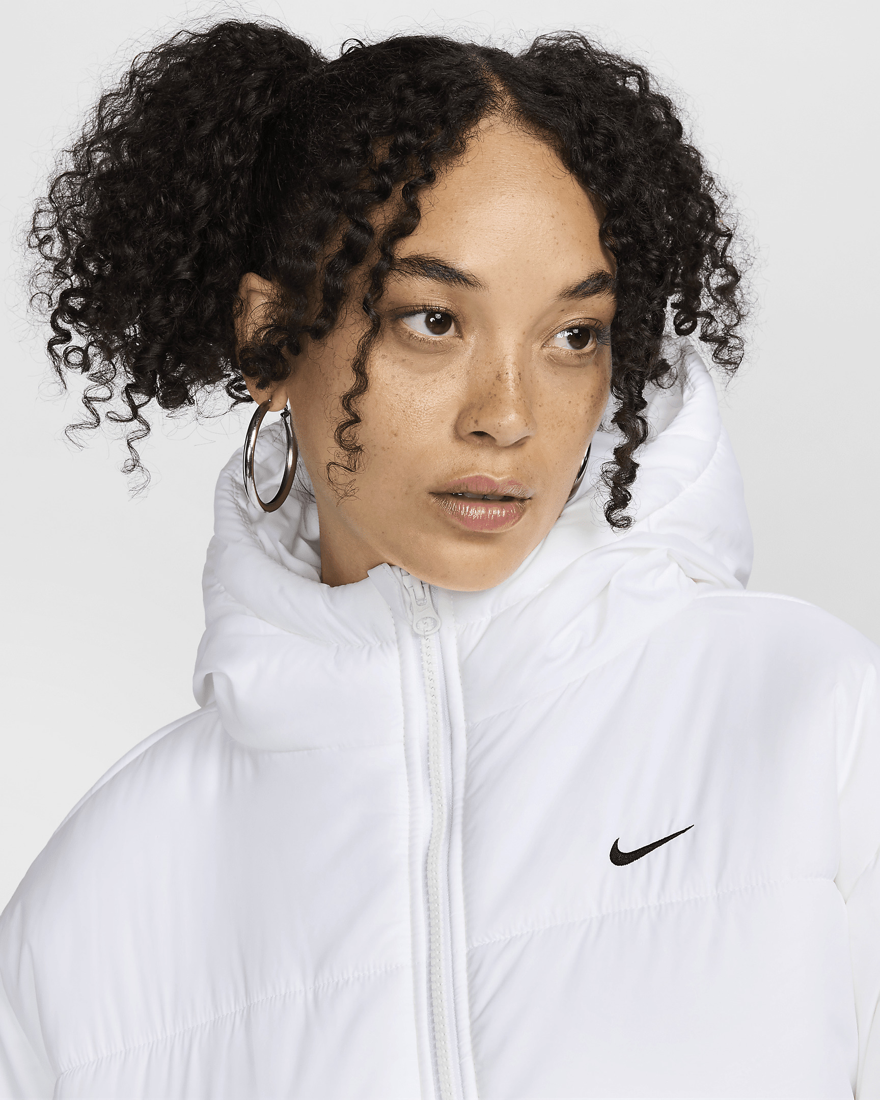 Nike Sportswear Classic Puffer Women's Therma-FIT Loose Hooded Jacket - 3