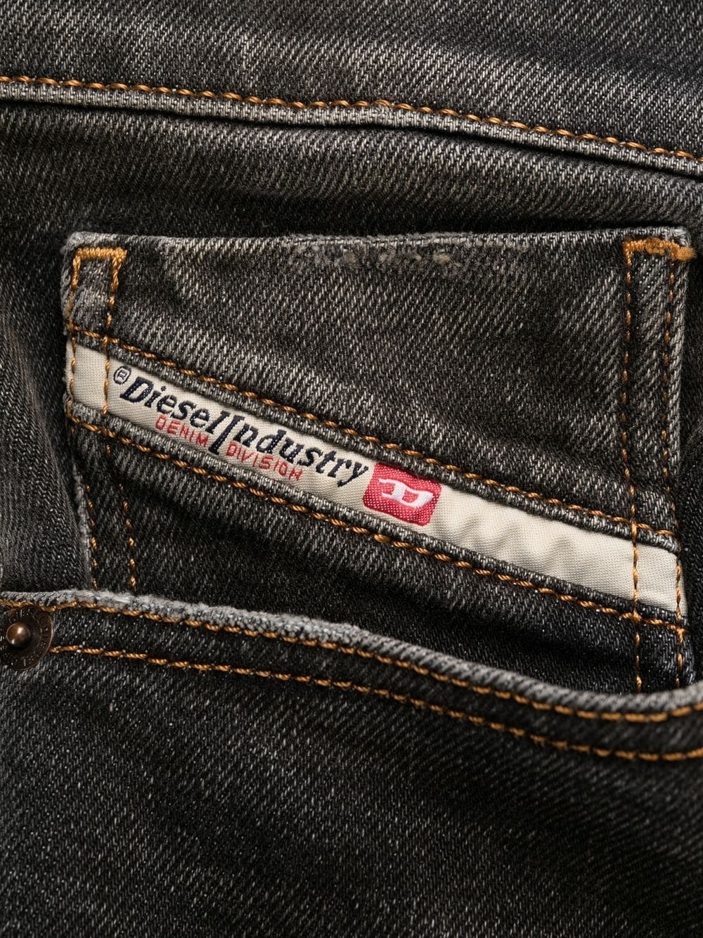 embroidered-logo 2005 jeans - 7