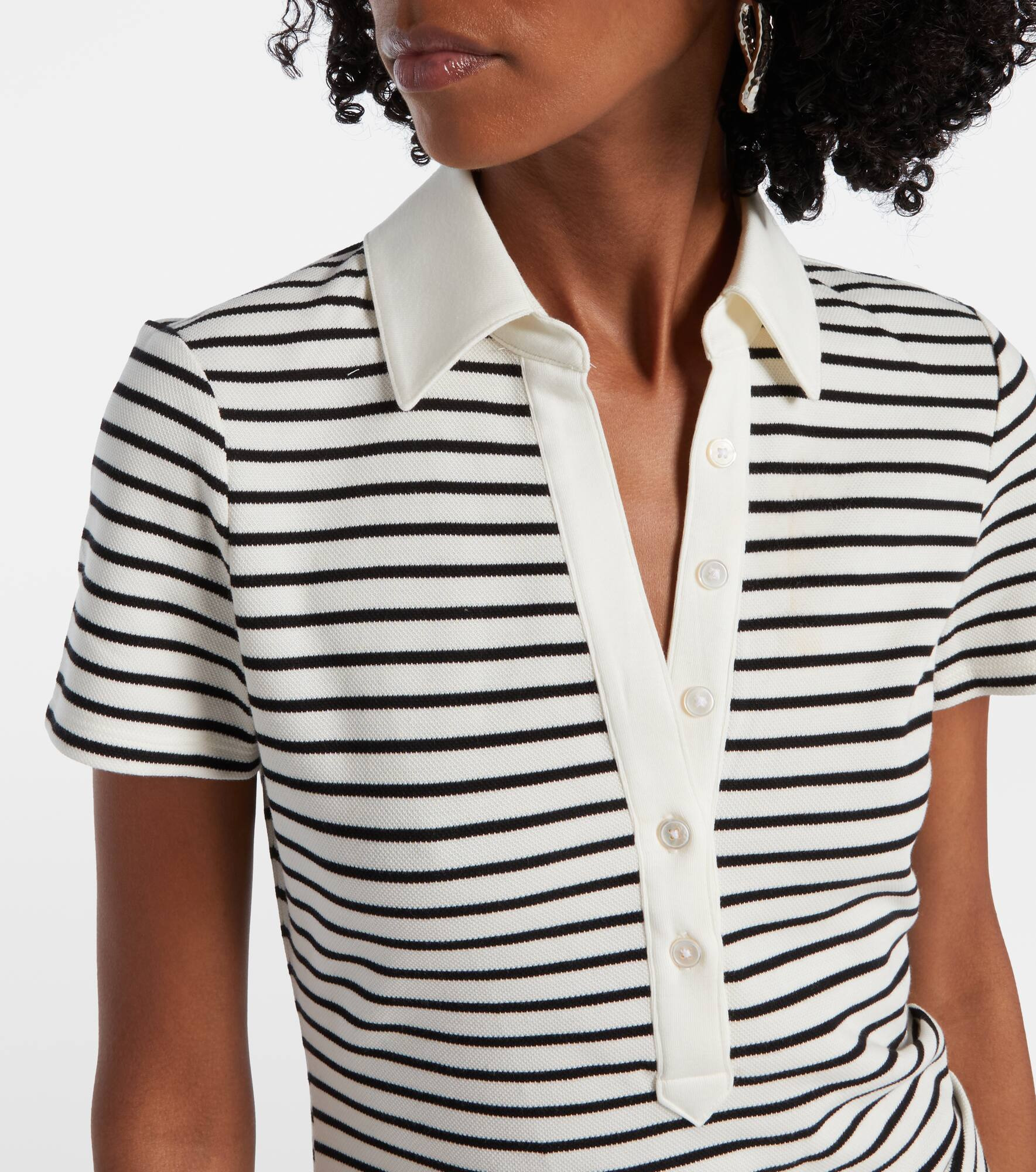 Lanier striped minidress - 4