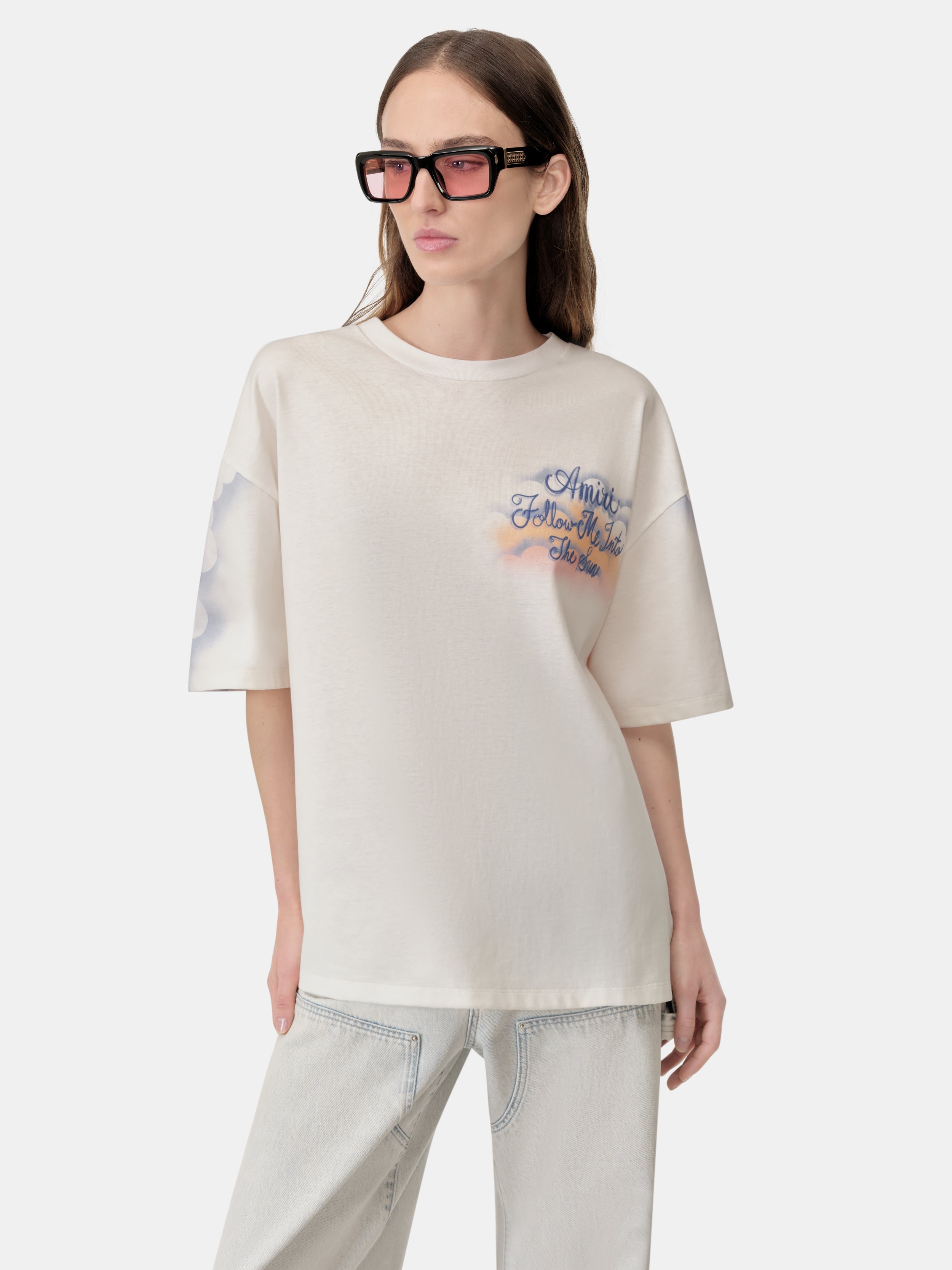 WOMEN'S FOLLOW ME OVERSIZED TEE - 5