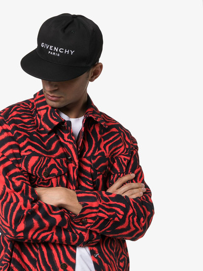 Givenchy embroidered logo baseball cap outlook