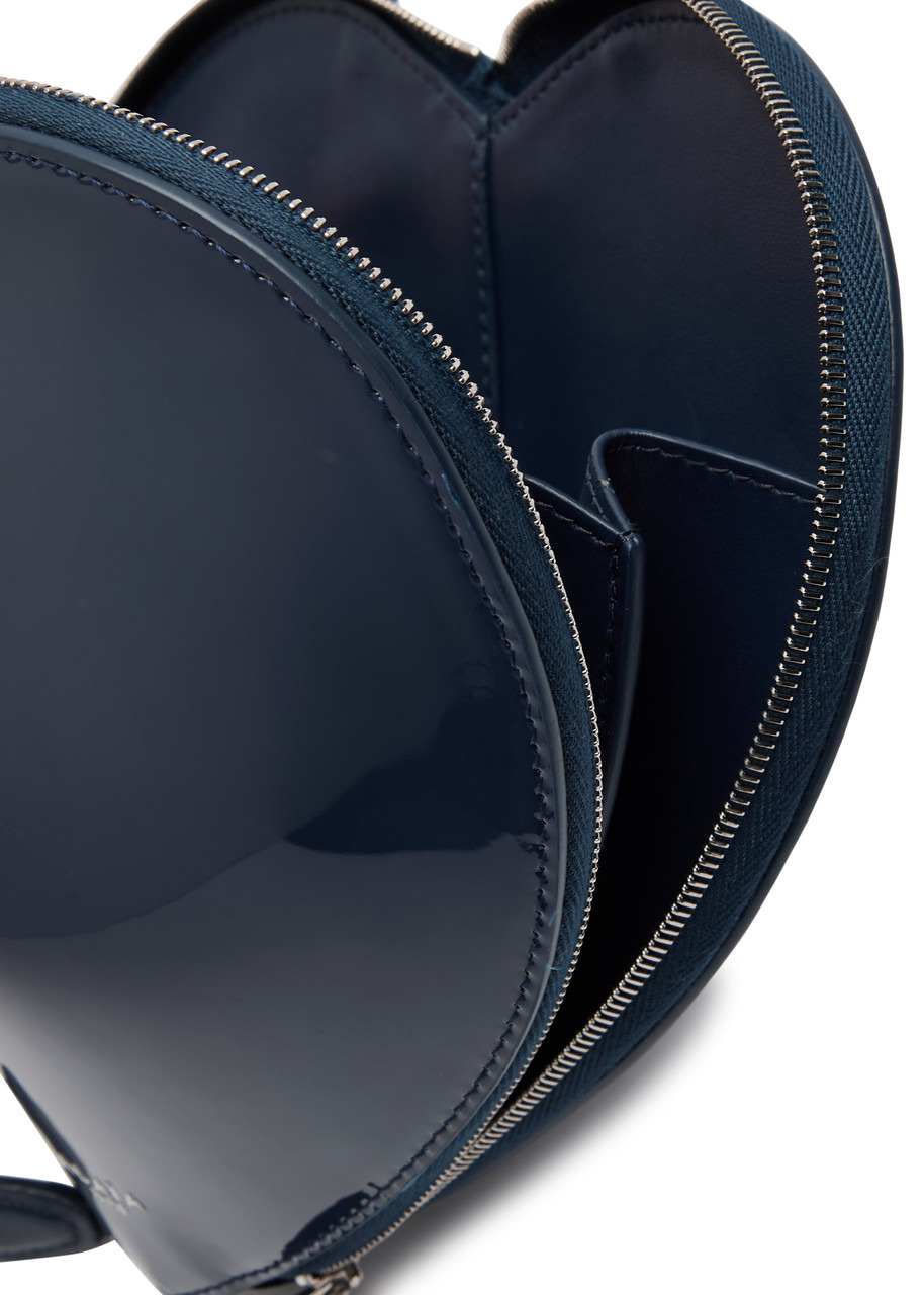 Alaïa Le Coeur Patent Leather Cross-body bag - 4
