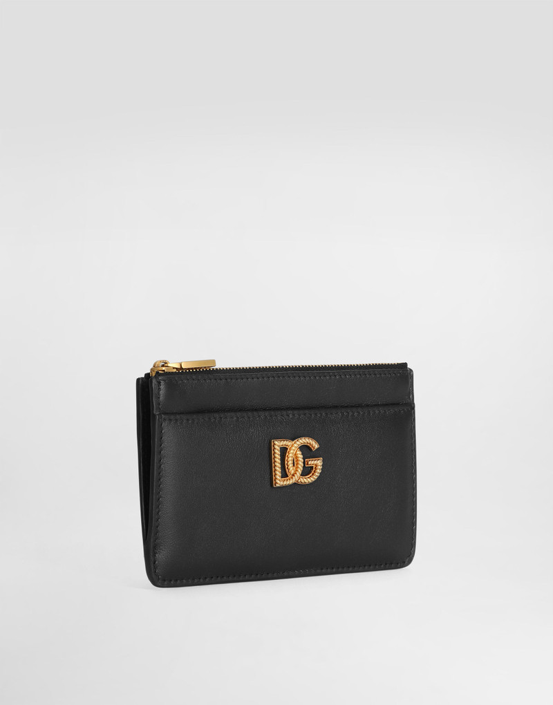Dolce & Gabbana Calfskin card holder with DG logo outlook