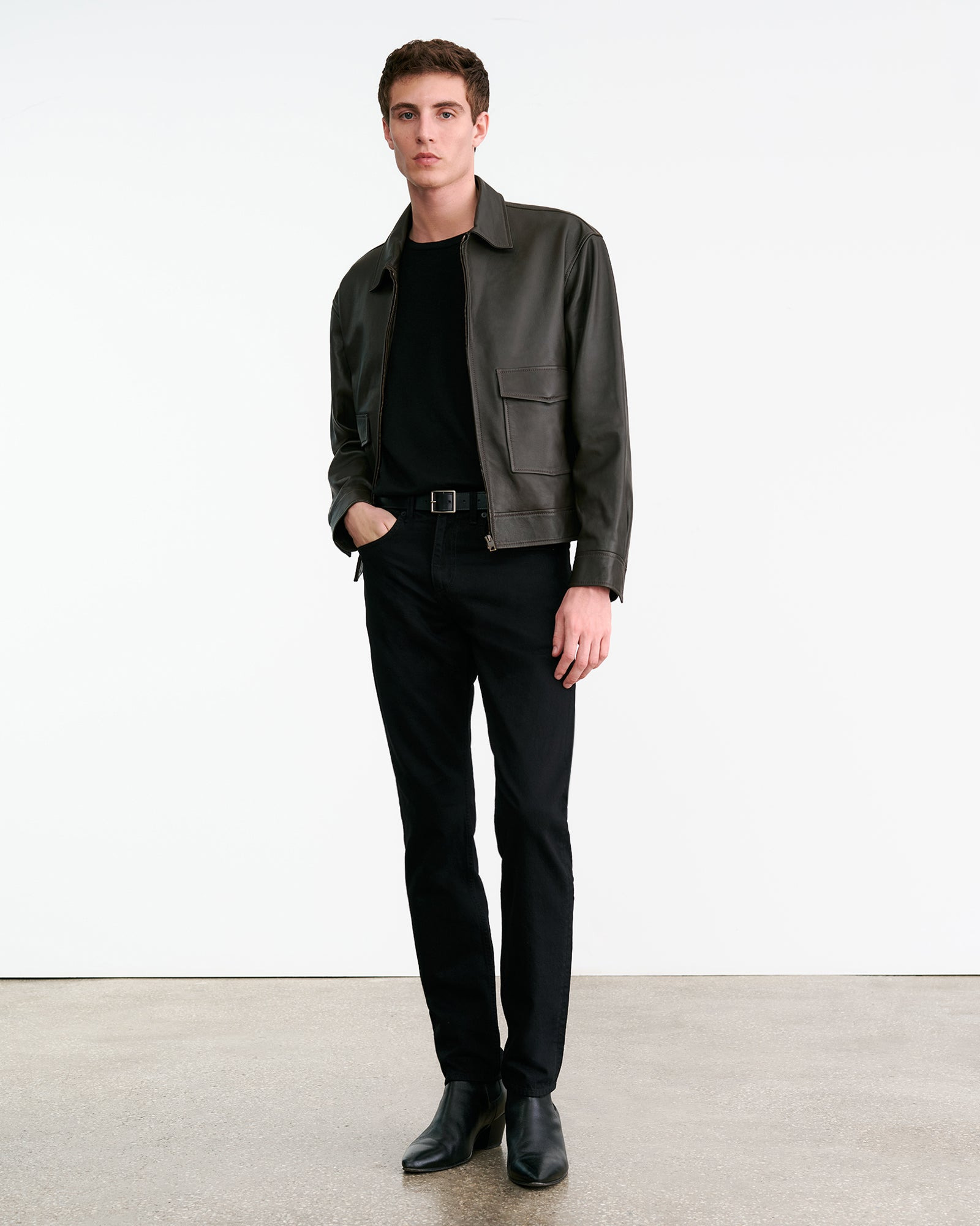 MAJORCA LEATHER JACKET - 4