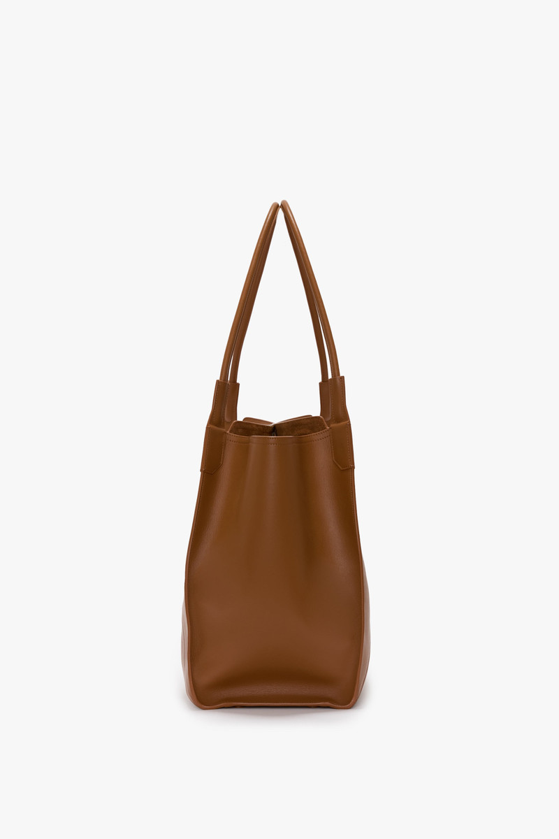 Victoria Beckham Victoria Tote Bag Large In Tan Leather outlook