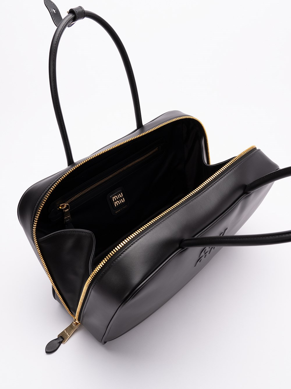 Leather `Beau` Handbag - 5