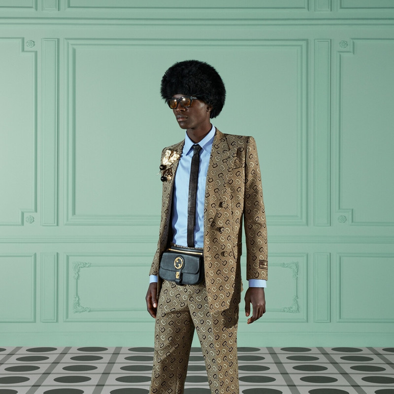 Gucci Blondie crocodile belt bag 4