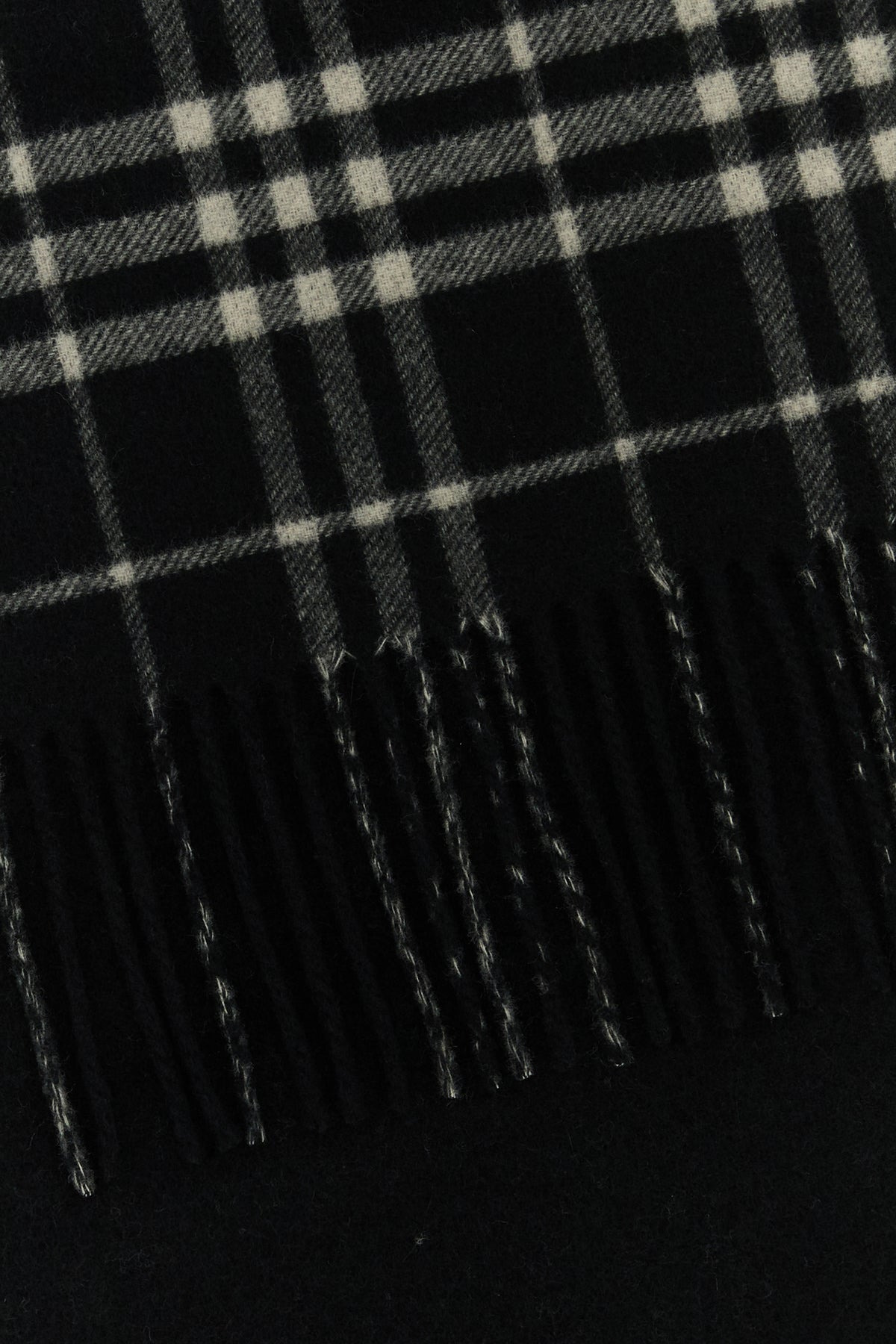 Embroidered cashmere scarf - 2