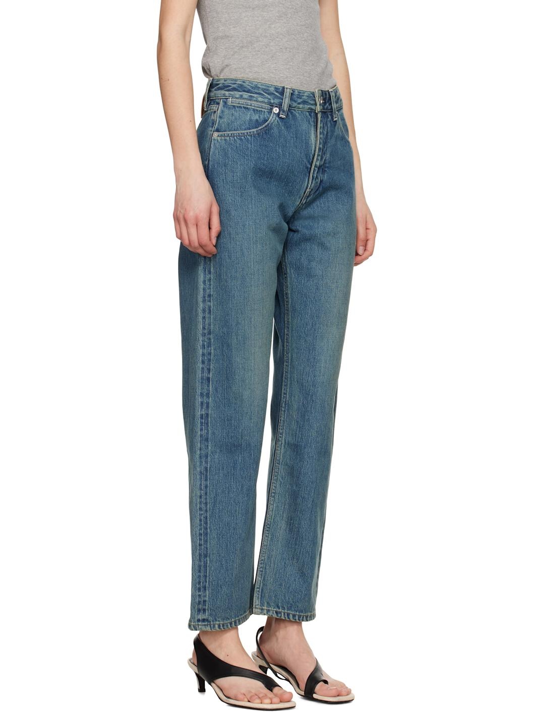 Blue Slim Fit Jeans - 2