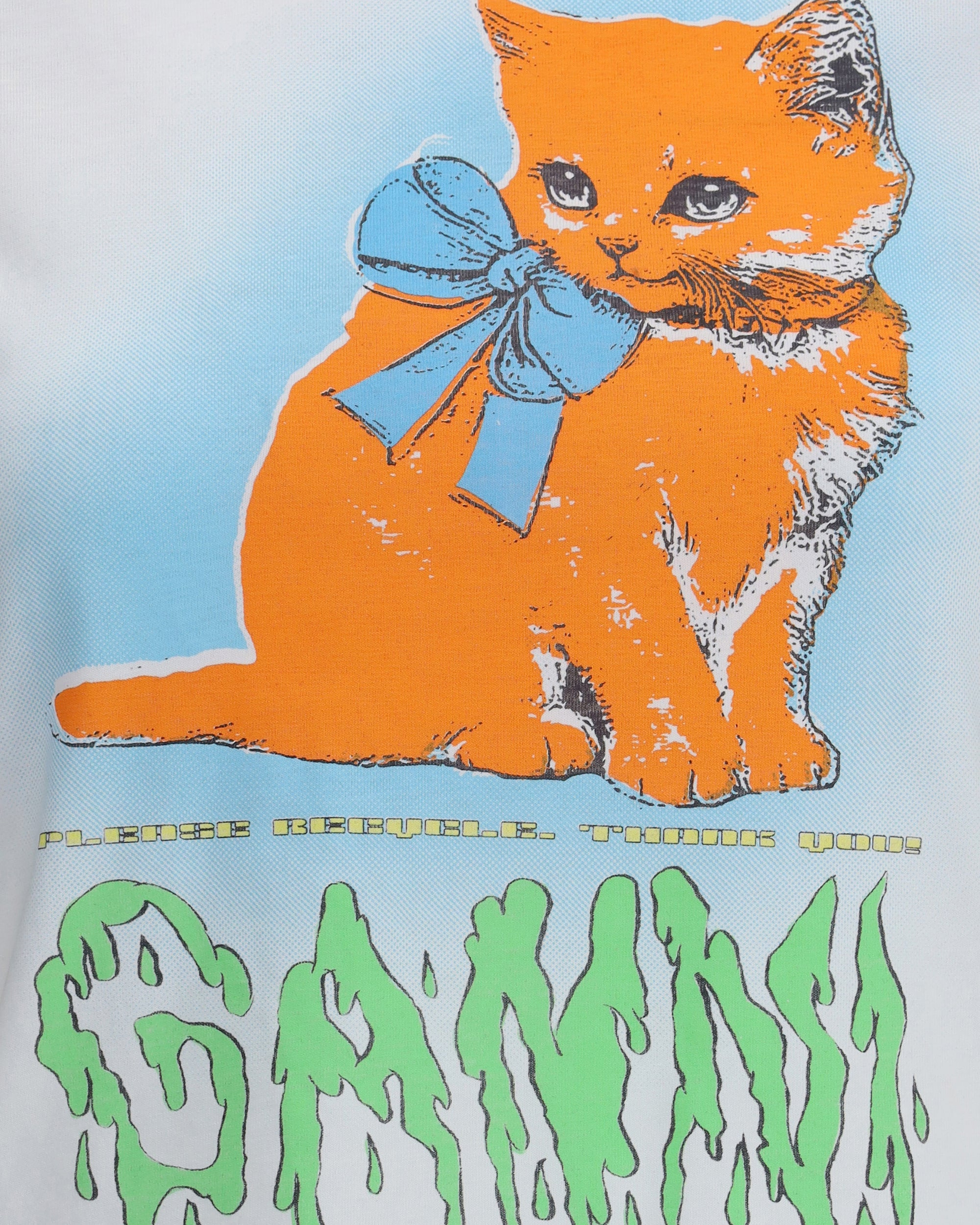 Kitty print T-Shirt - 3