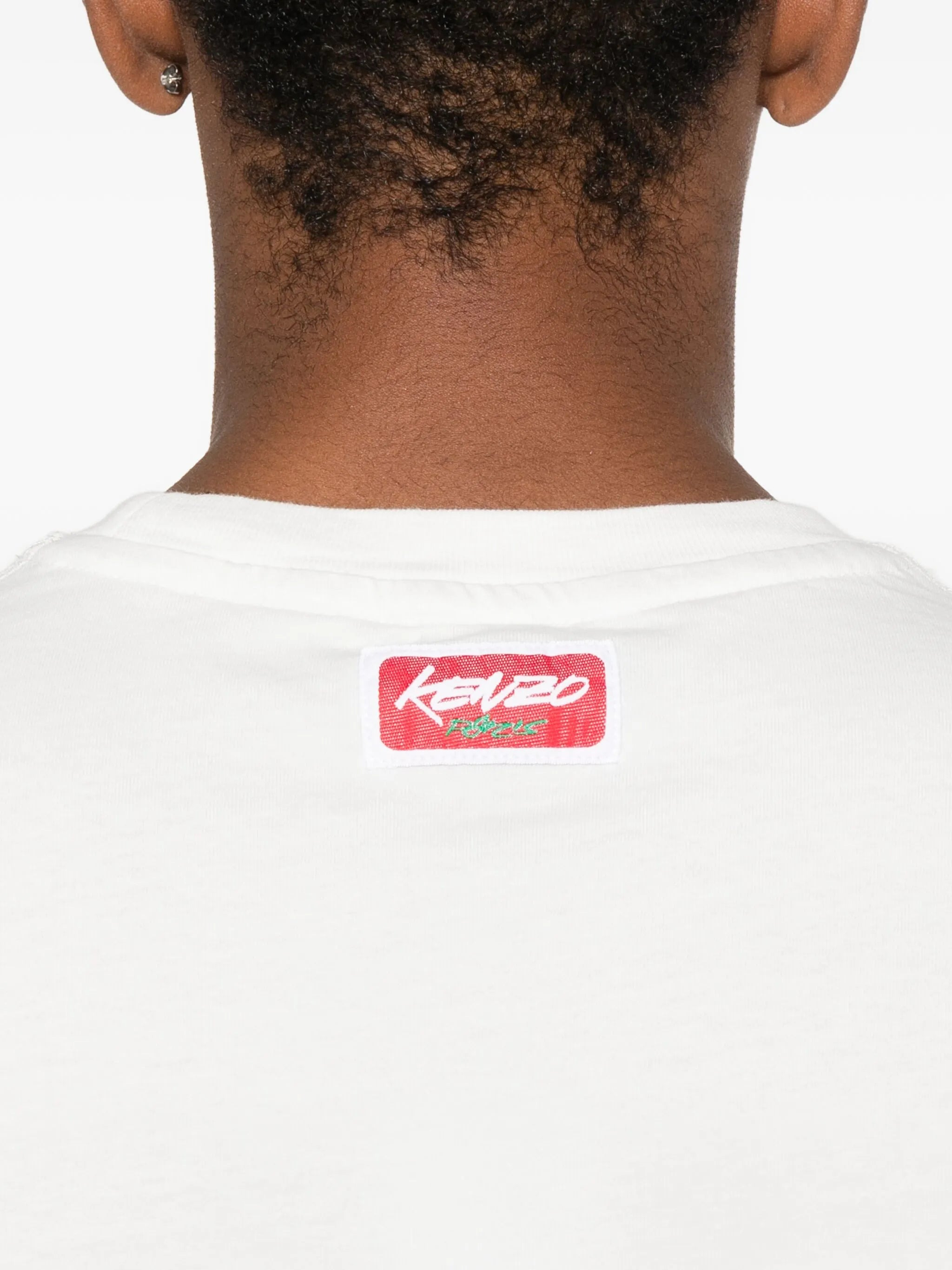Kenzo Logo-print Organic Cotton T-shirt - 4