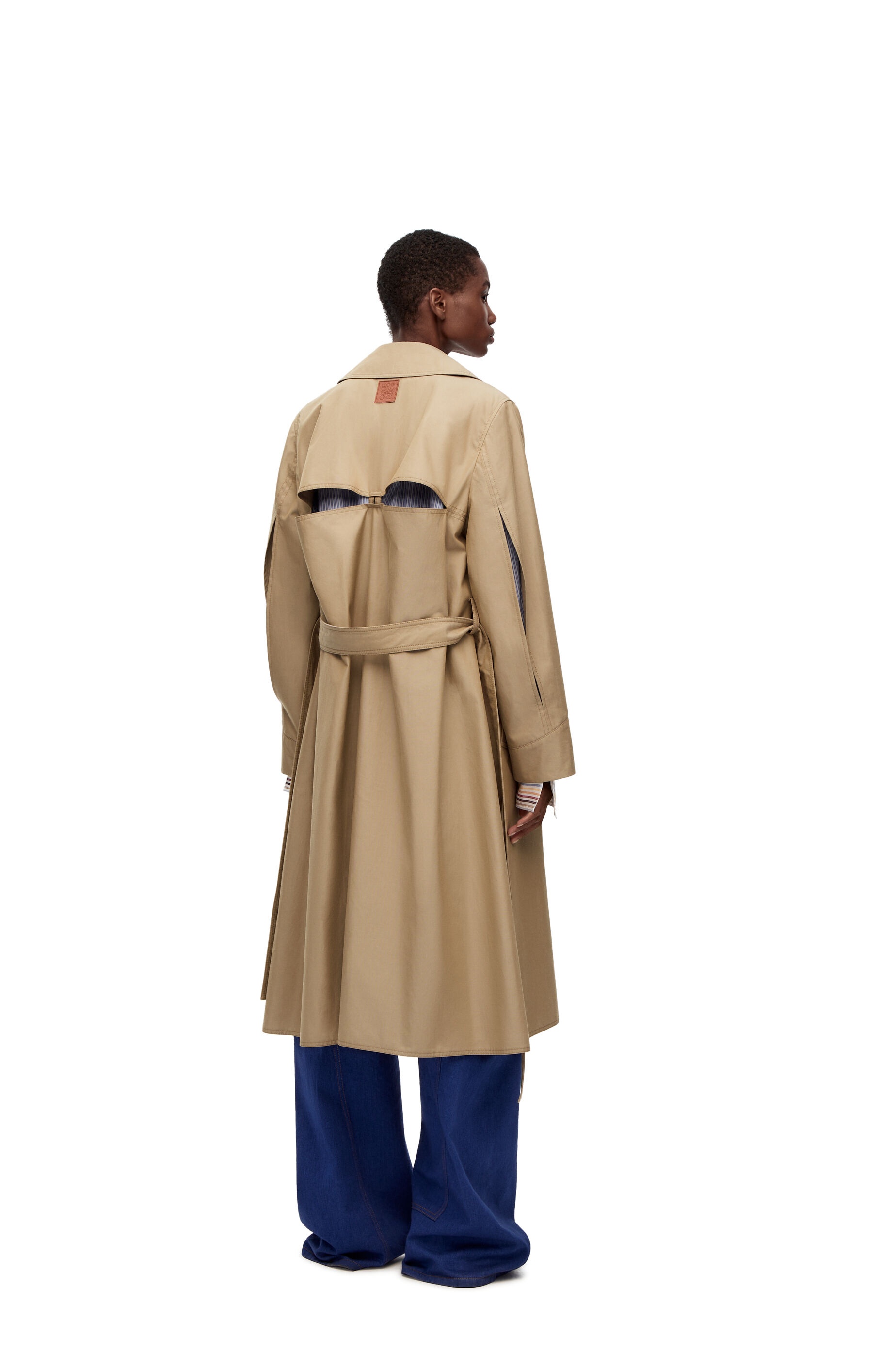 Trench coat in cotton - 4