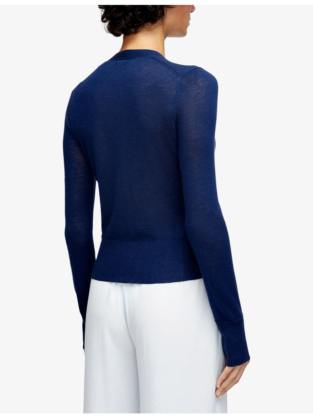 Cashair V-Neck Cashmere Cardigan - 4