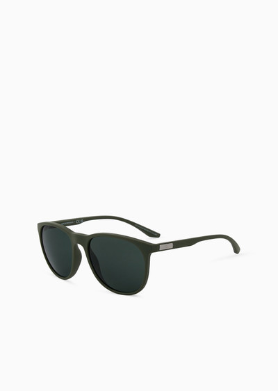 EMPORIO ARMANI Women’s panto sunglasses outlook