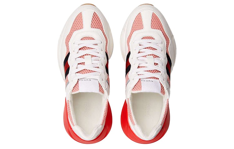 (WMNS) Gucci Rhyton 'White Pink Reflective' 645771-2H060-9149 - 4