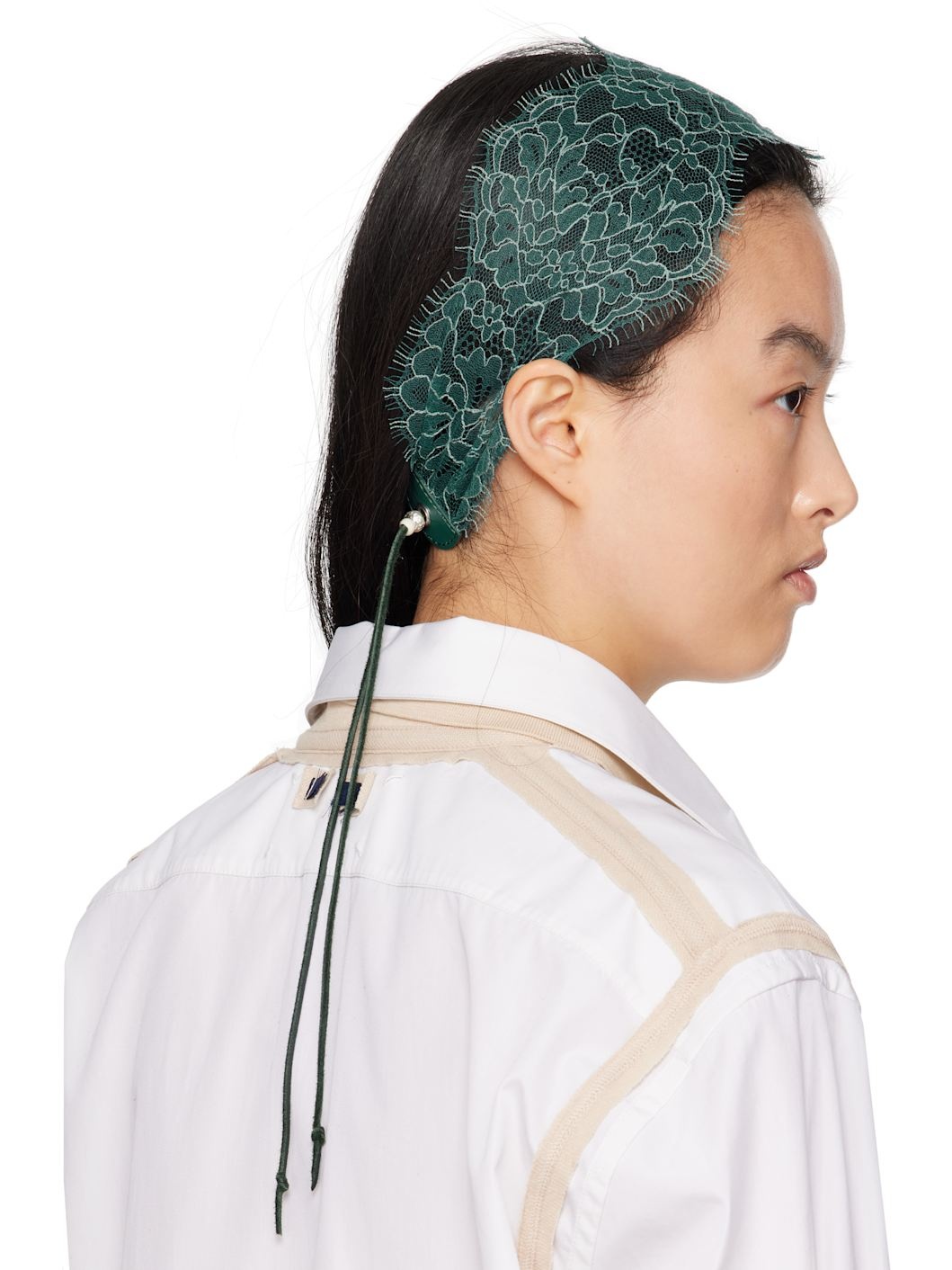 Blue Lace Headband - 3