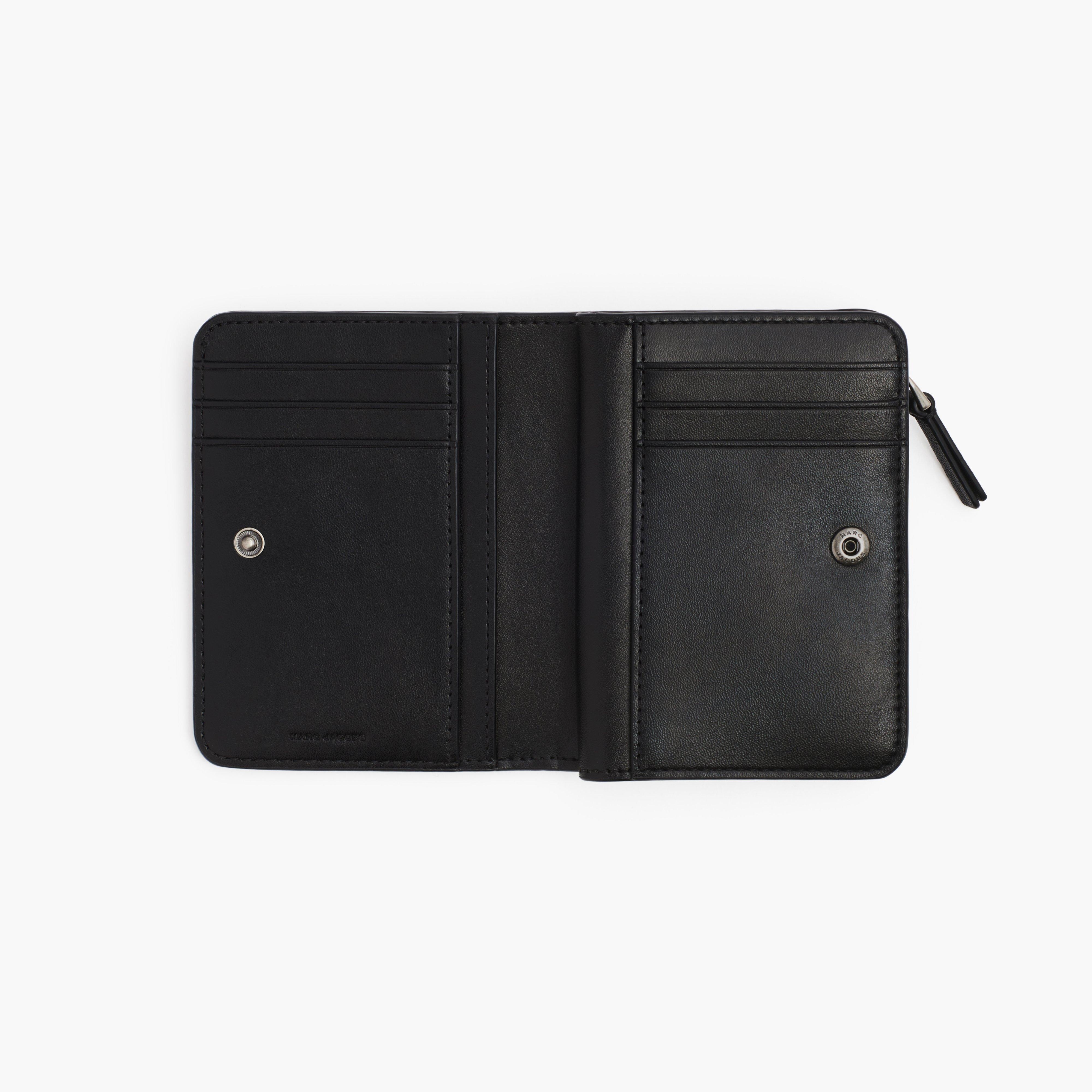 THE MONOGRAM DEBOSSED J MARC MINI COMPACT WALLET - 2