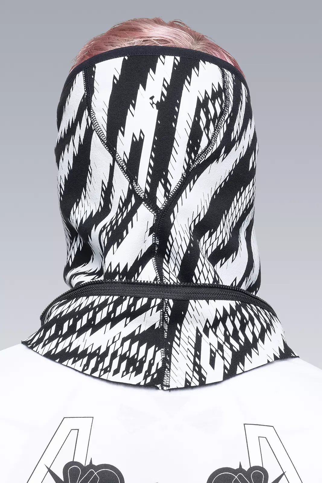 NG4-PS Modular Zippered Powerstretch® Neck Gaiter Zebra - 5