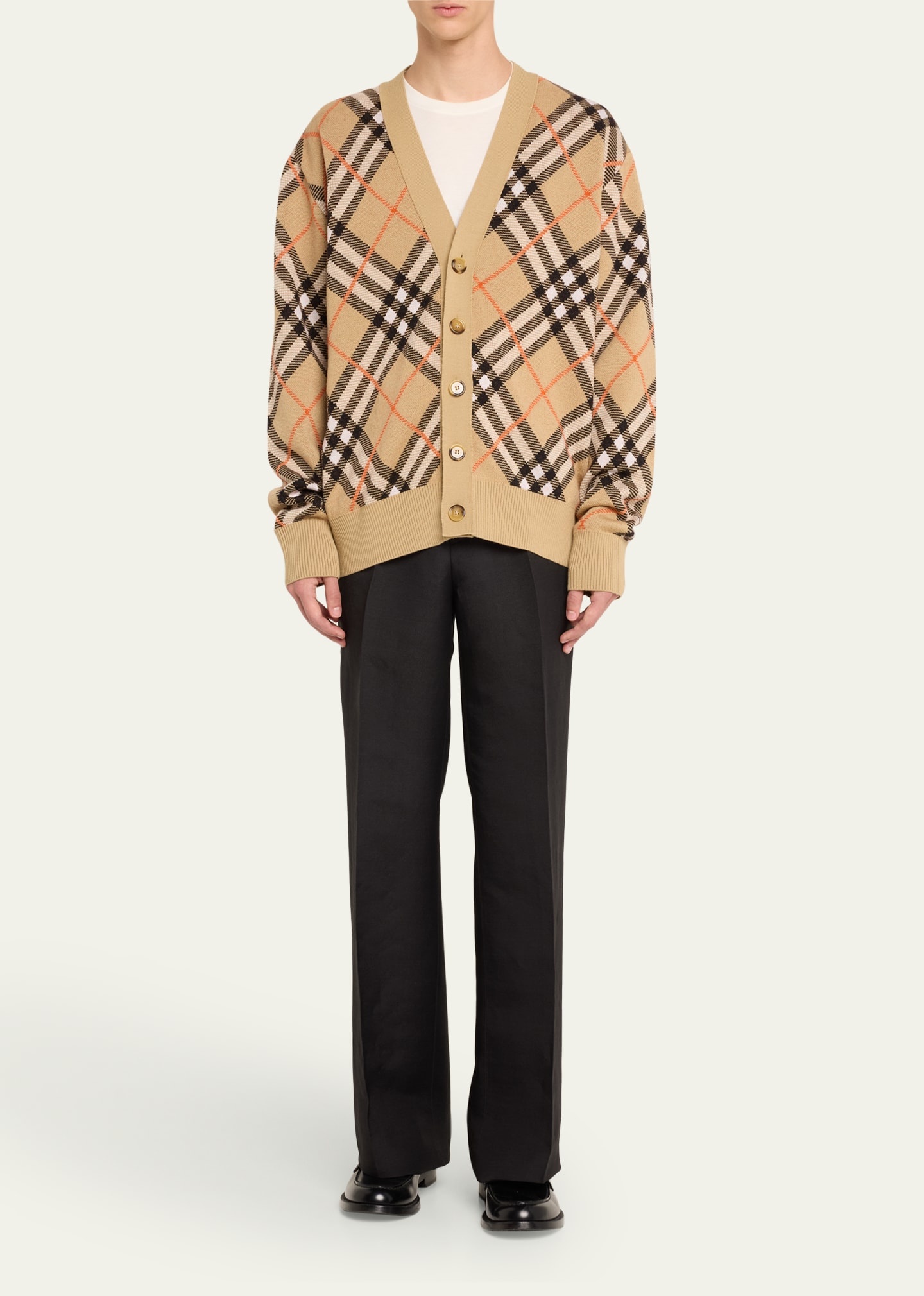 Men's Vintage Check Cardigan - 2