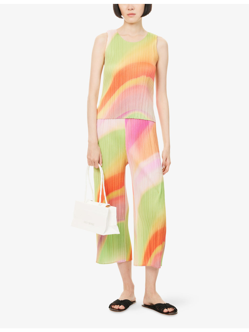 Groove Sleeveless Knitted Top - 2
