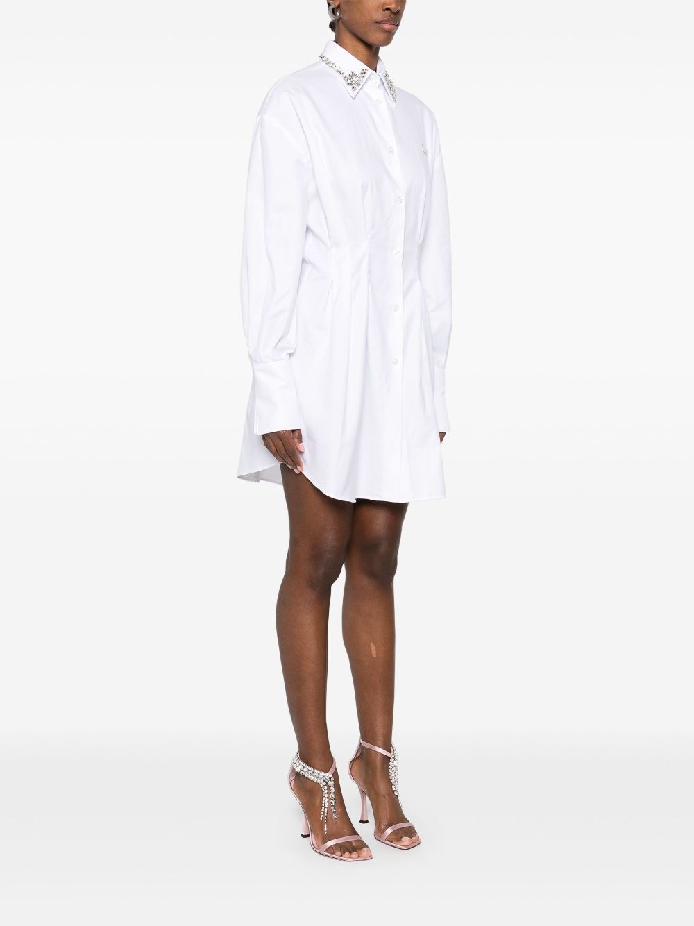 mini shirt dress - 3