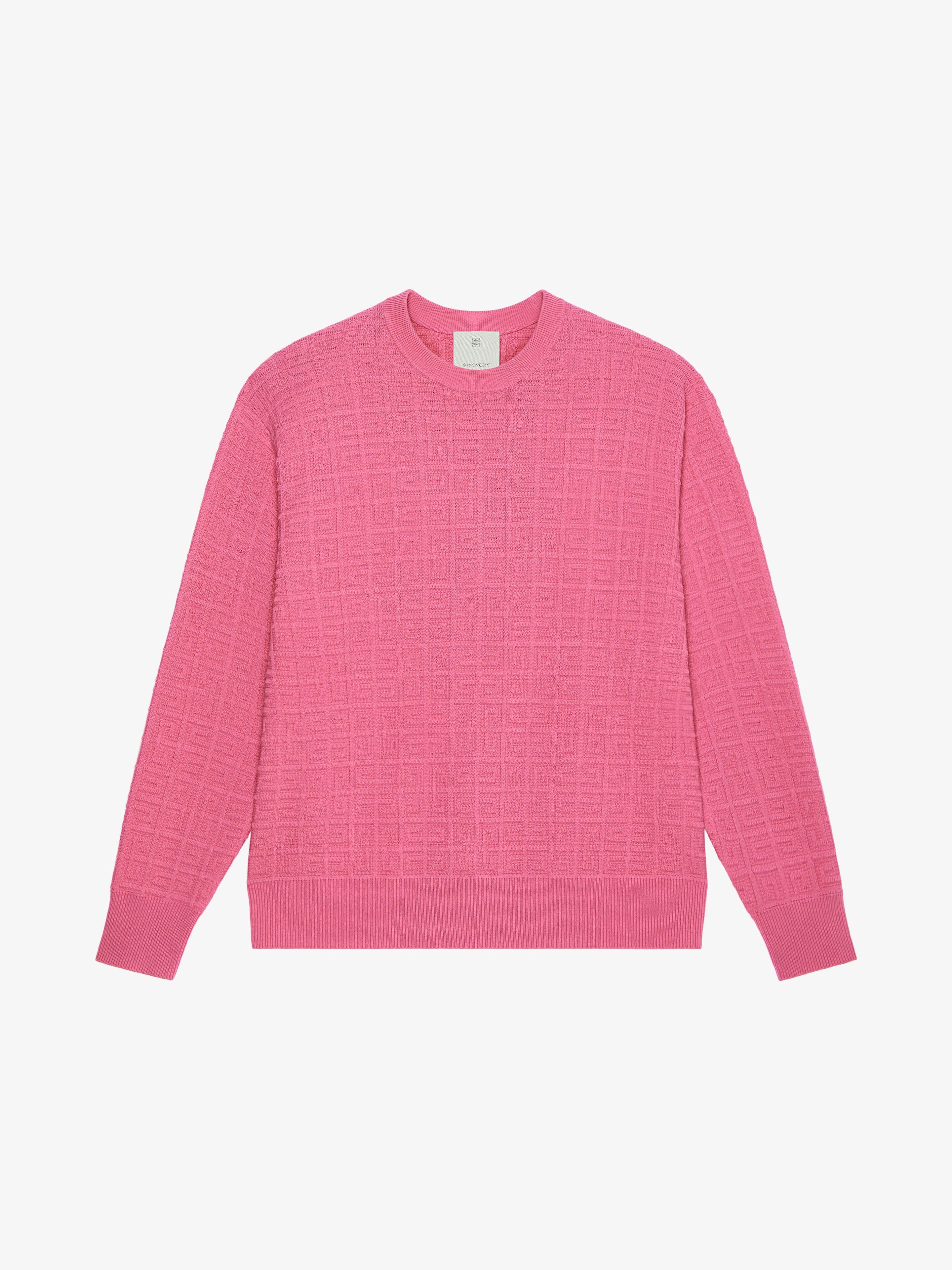 SWEATER IN 4G JACQUARD CASHMERE - 1