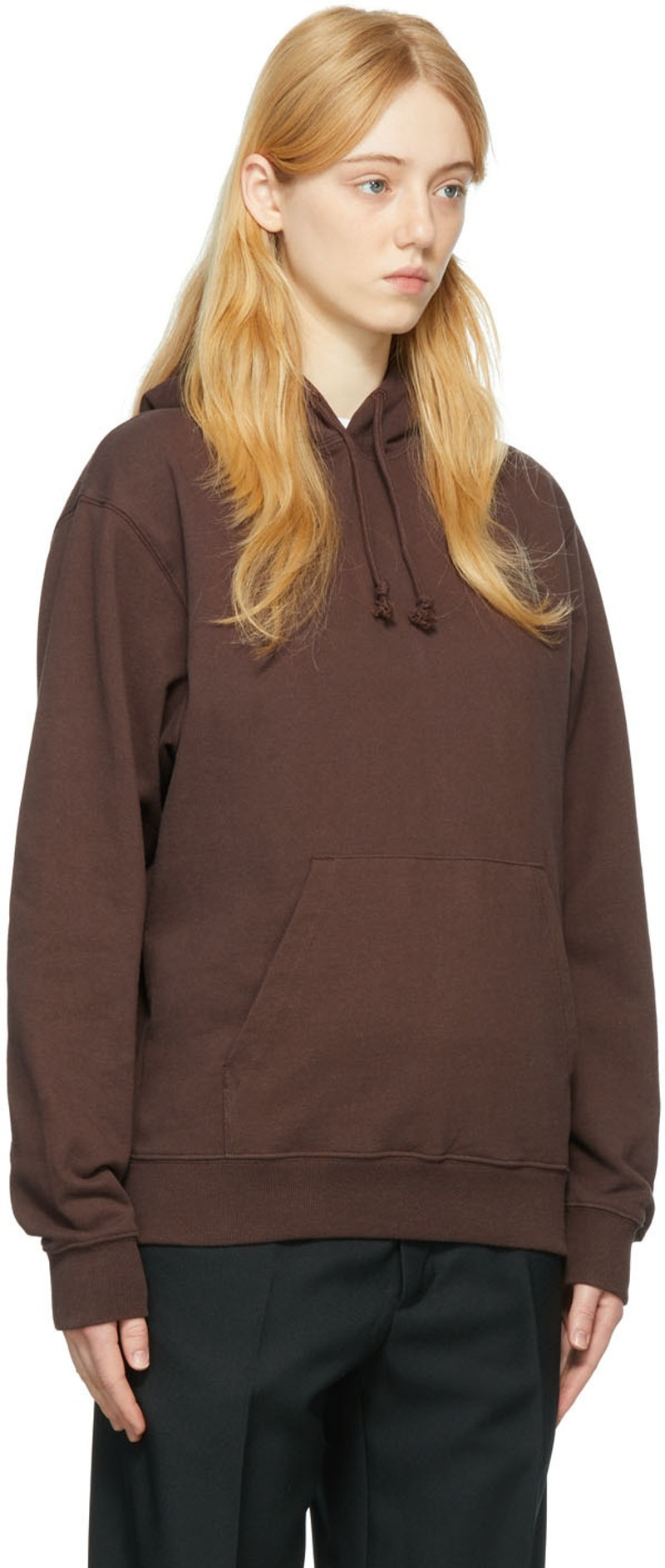 Stockholm Surfboard Club Brown French Terry Hoodie outlook