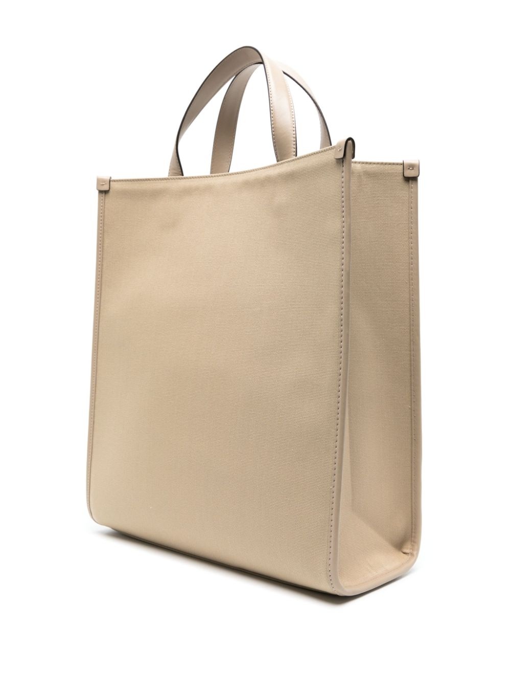 logo-patch cotton tote bag - 3