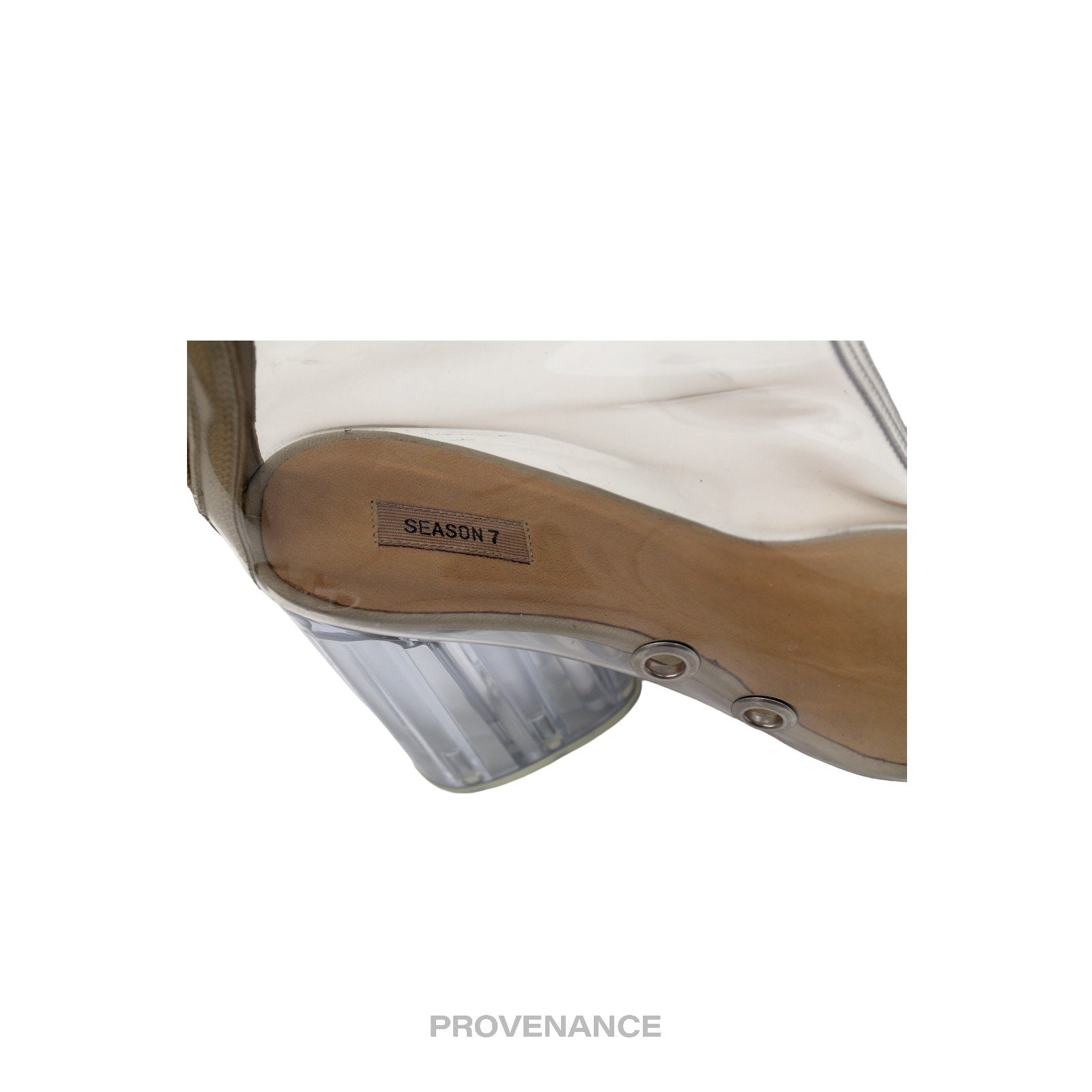 Pvc Boots Yeezy Clear Boots YEEZY Yeezy Season Boots Pump Heels