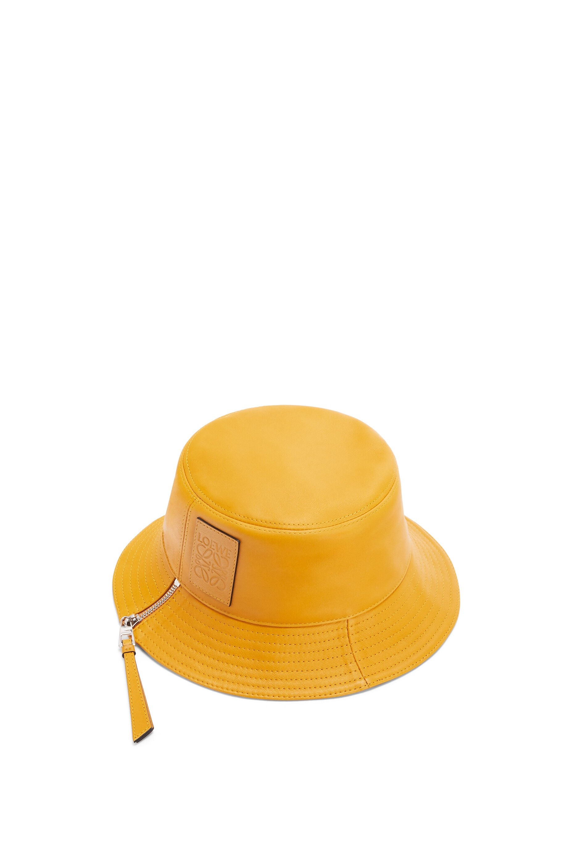 Fisherman hat in nappa calfskin - 3