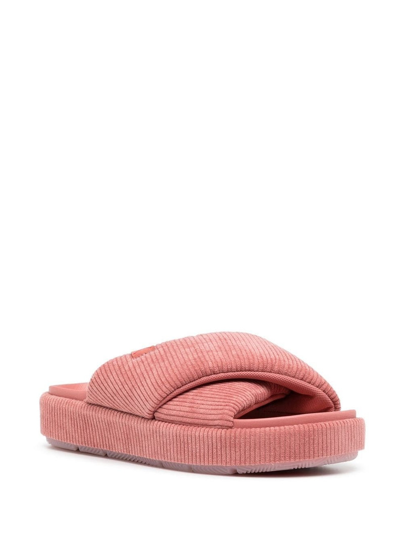 Jordan Jordan Sophia corduroy slides outlook