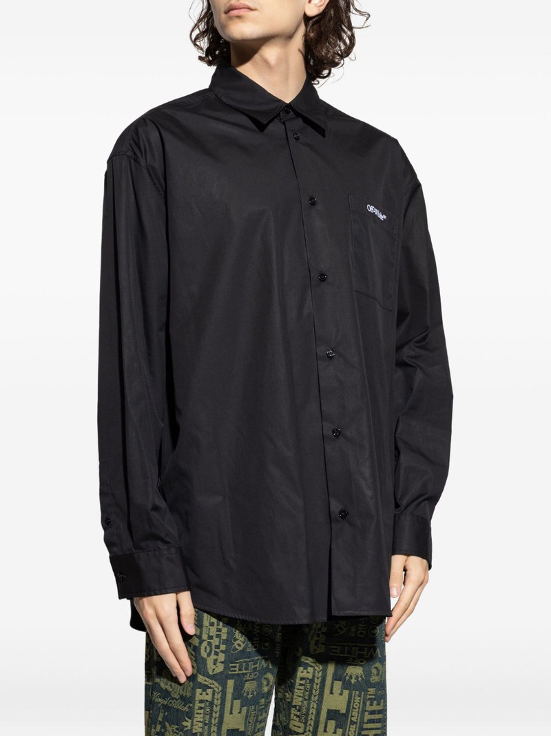Arrows-motif cotton shirt 3