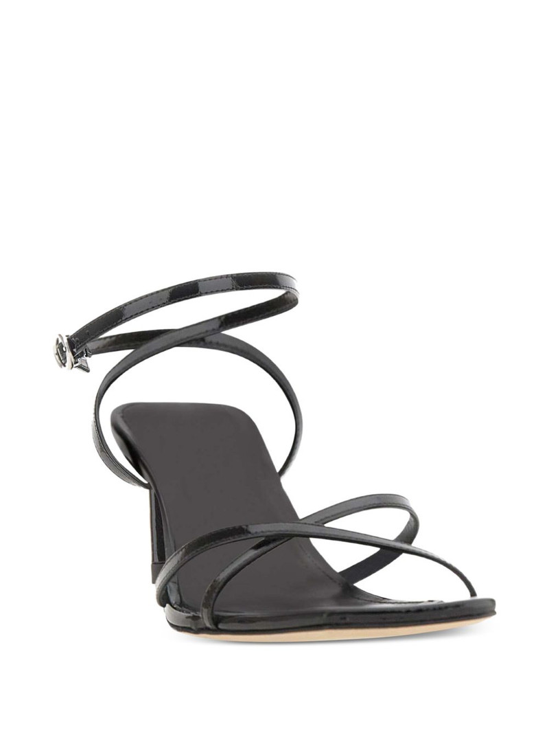criss-cross strap sandals 5
