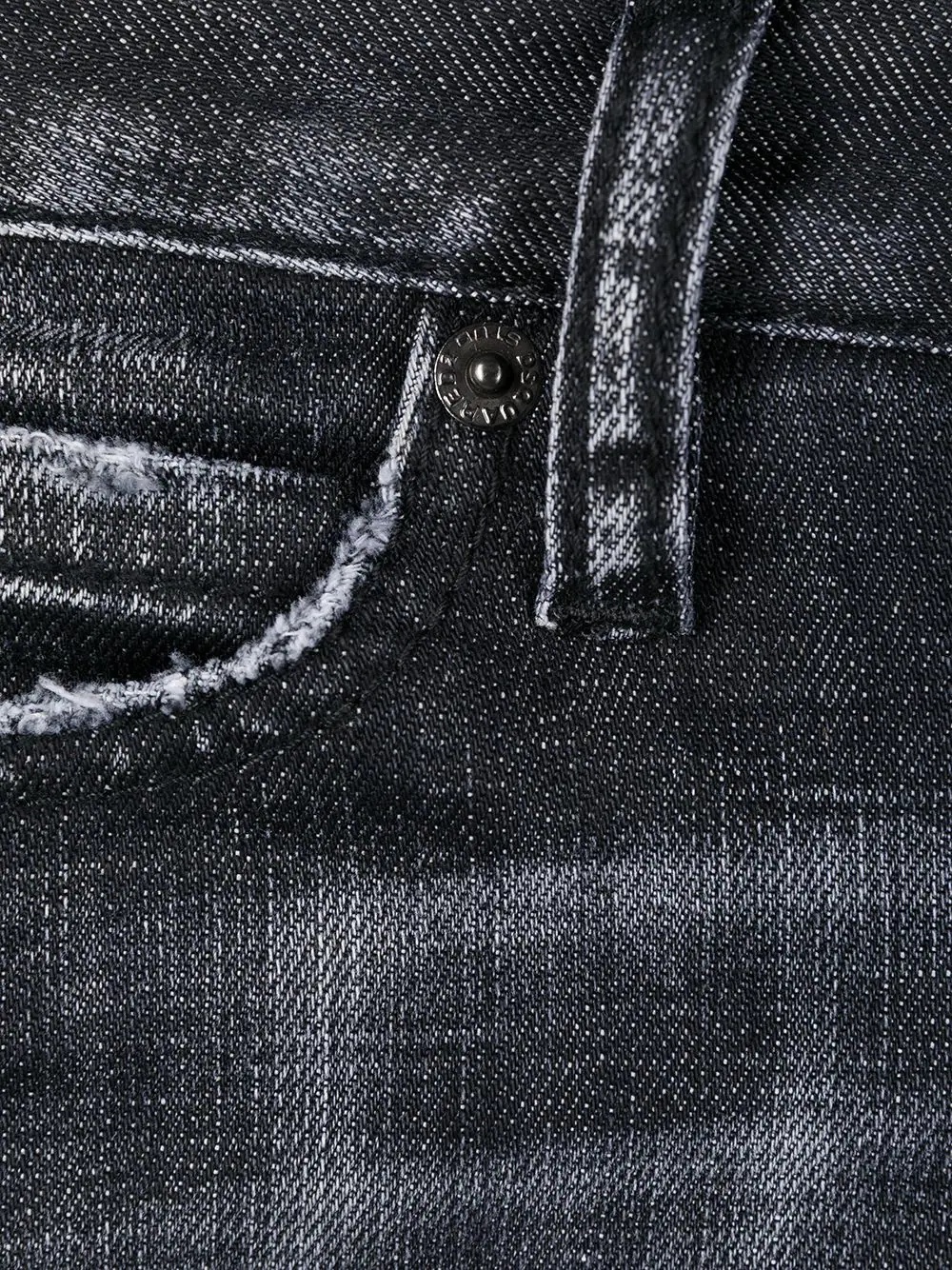 distressed skinny jeans - 8