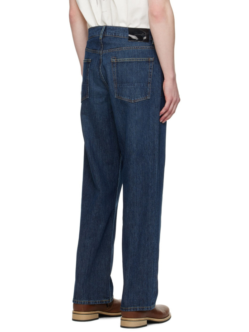 Blue Third Cut Jeans 3