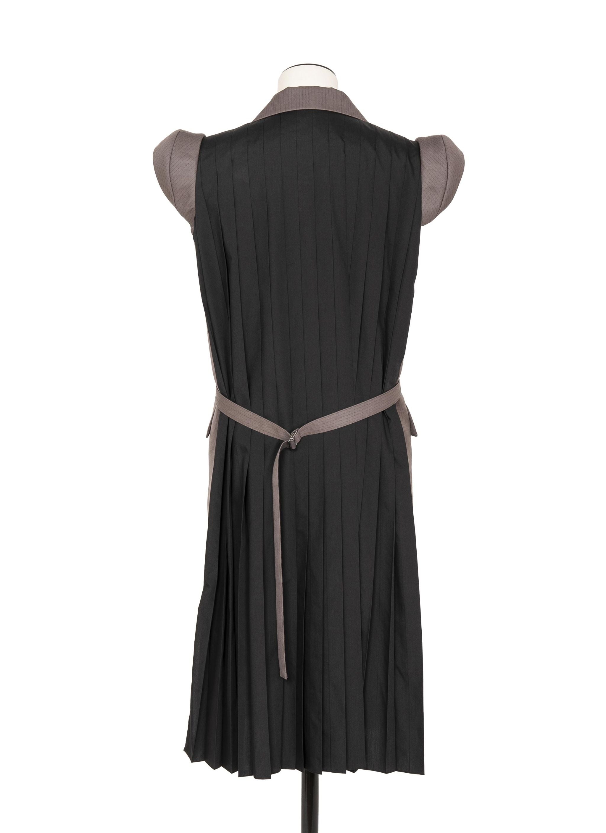 Doeskin Mix Long Vest - 3