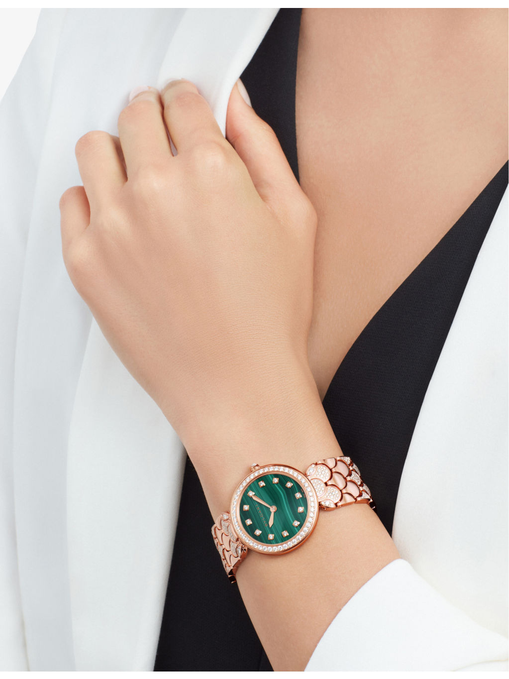DVP33MALPGD12 Divina 18ct rose-gold and 2.69ct diamond quartz watch - 4
