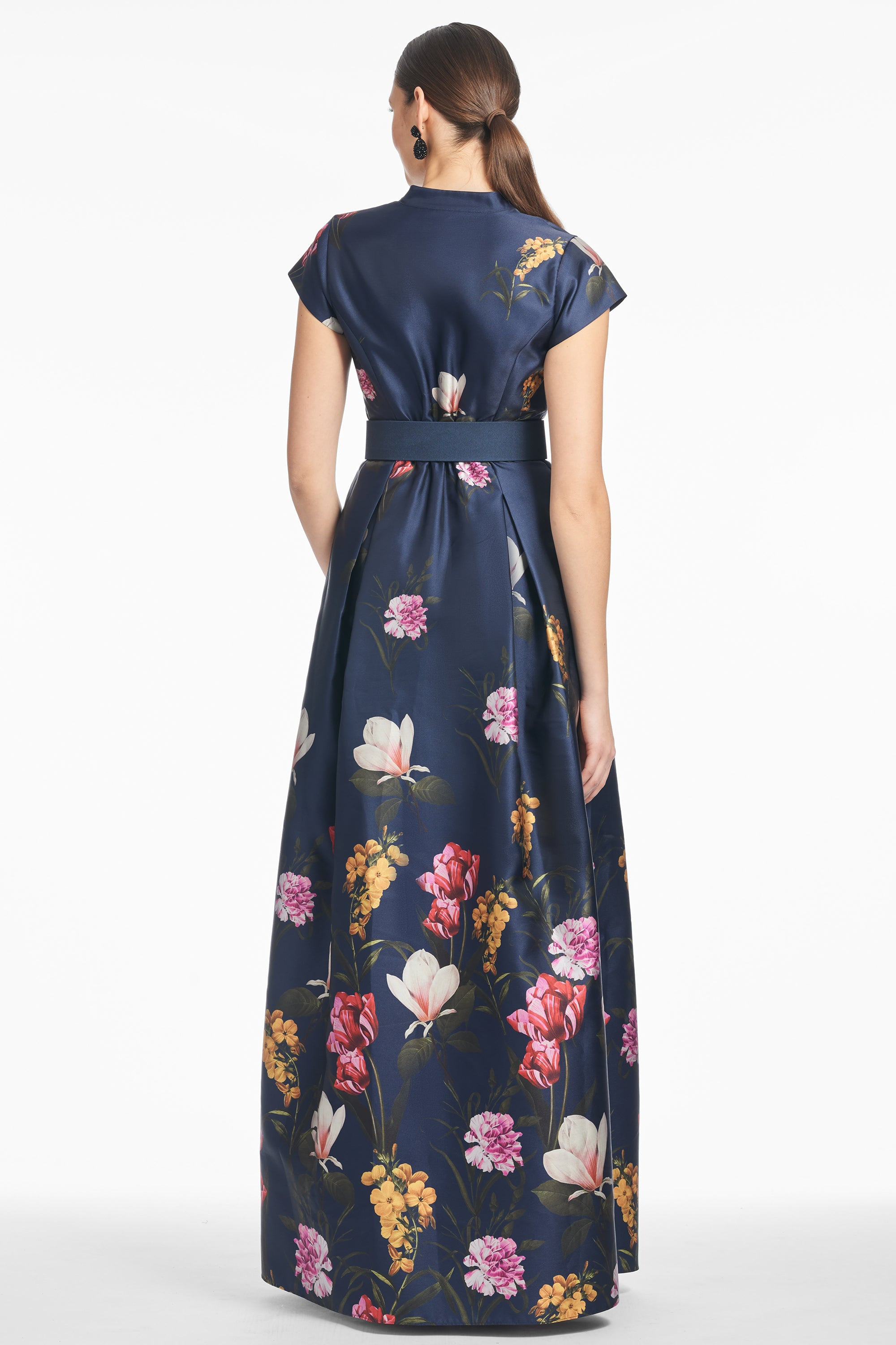 MARTA GOWN - DARK MIDNIGHT GARDEN - 4