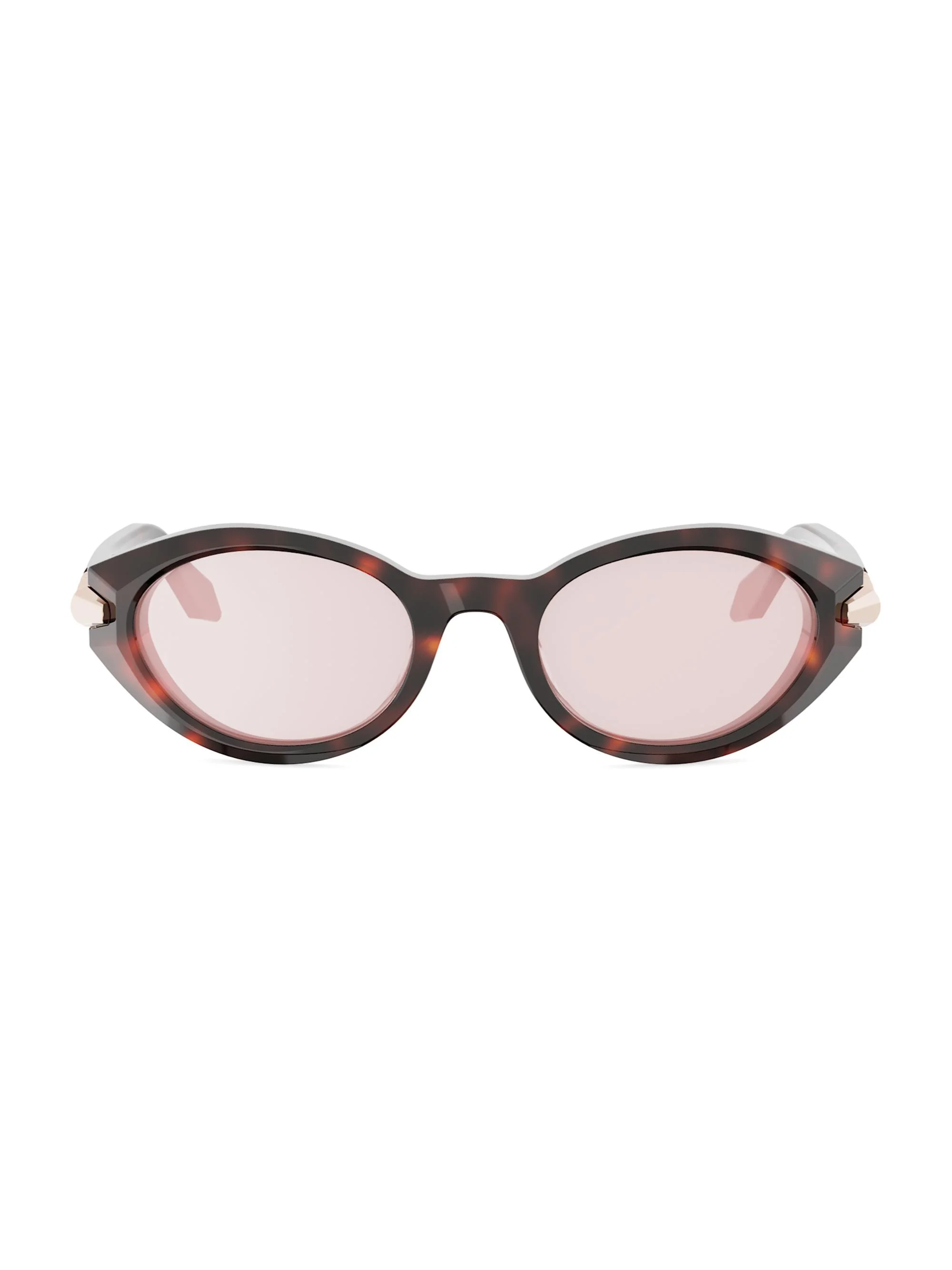 Women's Serpenti Viper 51MM Oval Sunglasses - Red Havana Violet - 1